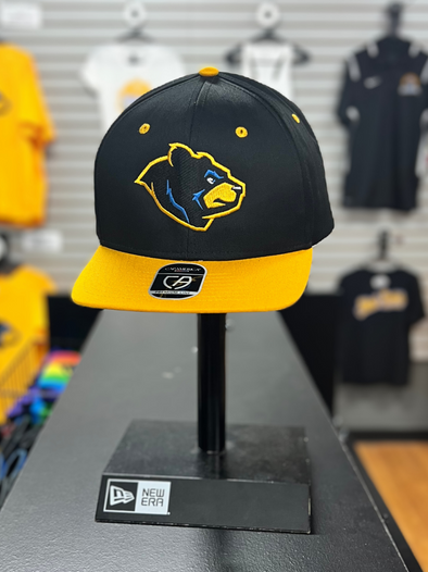 West Virginia Black Bears Alt. Logo Adjustable Hat
