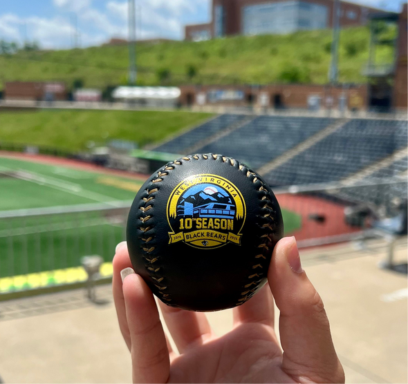 West Virginia Black Bears 10th Season Logo Baseball