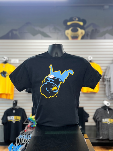 West Virginia Black Bears State Logo T-Shirt