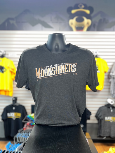 West Virginia Black Bears Moonshiners Heather T-Shirt