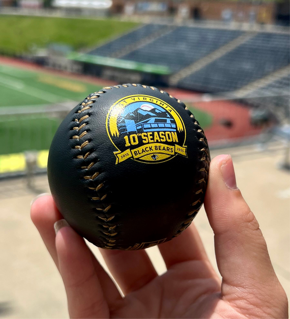 West Virginia Black Bears 10th Season Logo Baseball