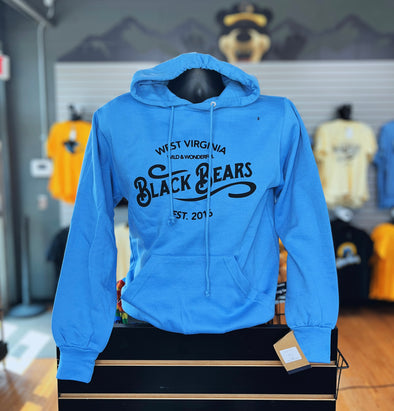 West Virginia Black Bears Wild & Wonderful Blue Hoodie