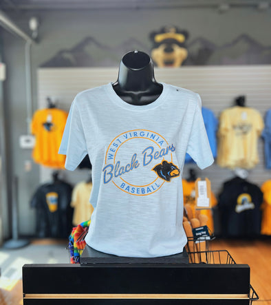 West Virginia Black Bears Ladies Blue Relaxed Tee