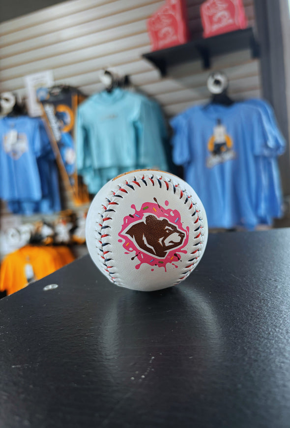 West Virginia Black Bears Ice Cream Logo Baseball