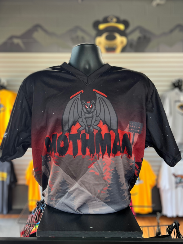 West Virginia Black Bears 2024 Mothman Jersey