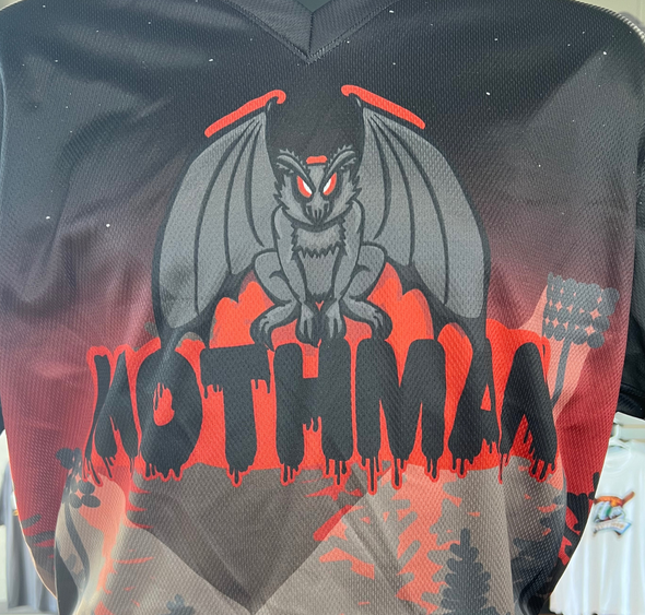 West Virginia Black Bears 2024 Mothman Jersey