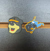 West Virginia Black Bears Clog Charm 2-pack