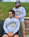 West Virginia Black Bears Heather Gray Fundamental Fleece Crewneck