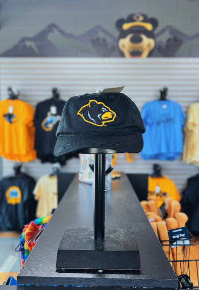 West Virginia Black Bears Youth Black Alt. Adj. Hat