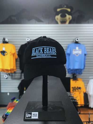 West Virginia Black Bears Black Dad Adj. Hat