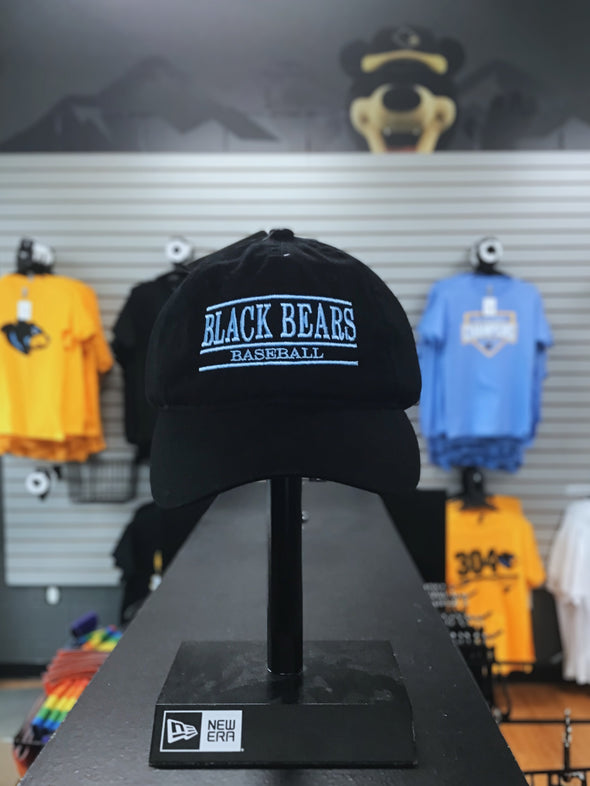 West Virginia Black Bears Black Dad Adj. Hat