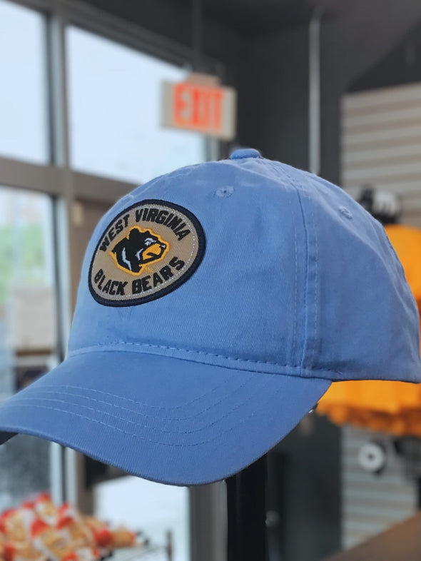 West Virginia Black Bears Blue Dad Adj. Hat