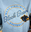 West Virginia Black Bears Ladies Blue Relaxed Tee