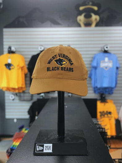 West Virginia Black Bears Copper Stretch Adj. Hat