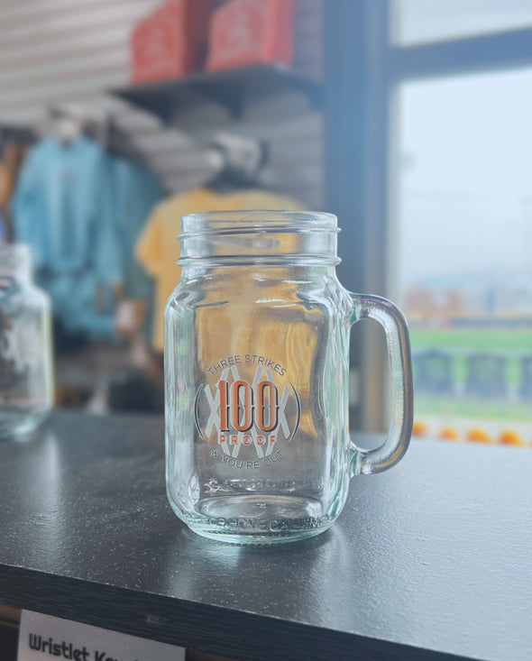 West Virginia Black Bears Moonshiner’s Glass Mug