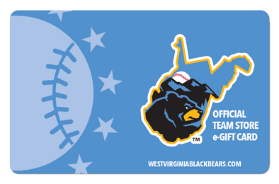 West Virginia Black Bears eGift Card (Digital)