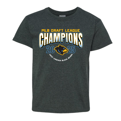 West Virginia Black Bears Youth 2025 Championship Tee
