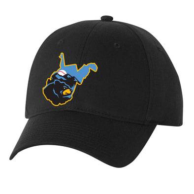 West Virginia Black Bears Youth State Logo Adjustable Hat
