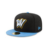 West Virginia Black Bears WV Fitted Hat