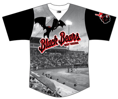 West Virginia Black Bears Replica Mothman Jersey